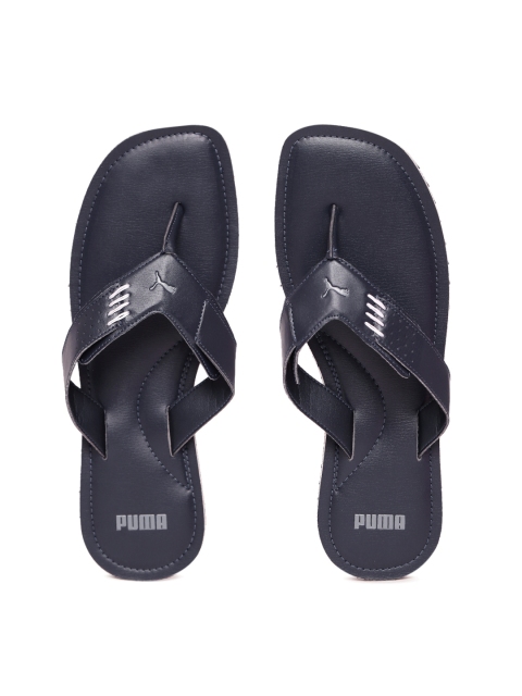 

Puma Men Navy Blue Solid Thong Flip-Flops