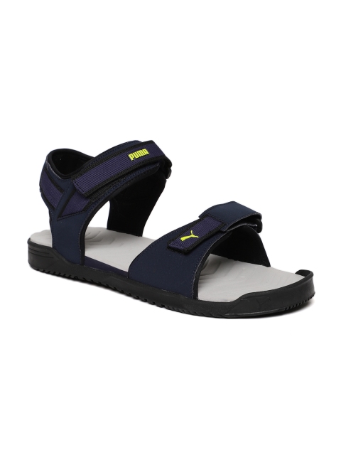 

Puma Men Navy Shine IDP Sports Sandals, Navy blue