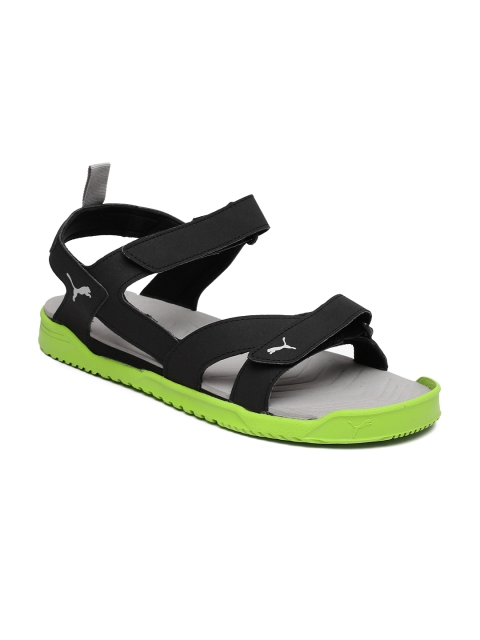 

Puma Men Black Prime IDP Sports Sandals