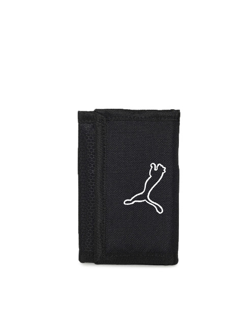 

Puma Unisex Black Echo Self Design Three Fold Wallet