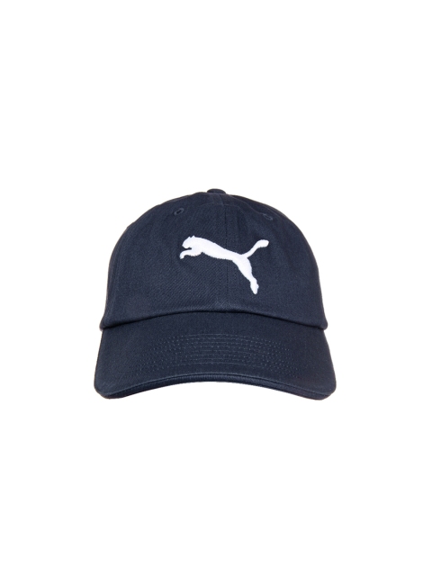

Puma Unisex Navy Blue Embroidered Baseball Cap