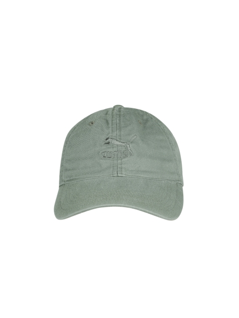 

Puma Unisex Green Solid Baseball Cap