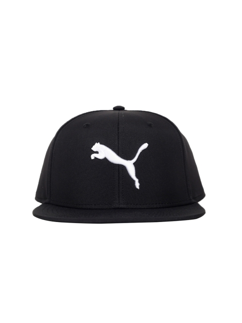 

Puma Unisex Black Self Design Snapback Cap