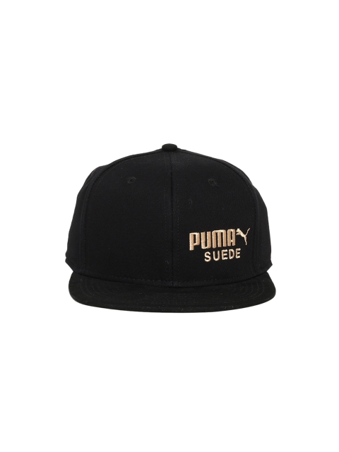 

Puma Unisex Black Embroidered Baseball Cap