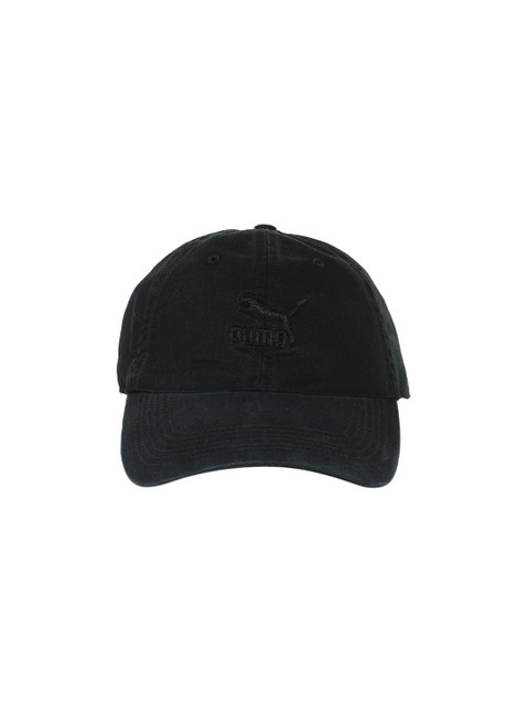 

Puma Unisex Black Embroidered Baseball Cap