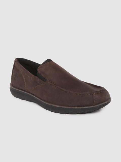 

Timberland Men Brown Leather Loafers