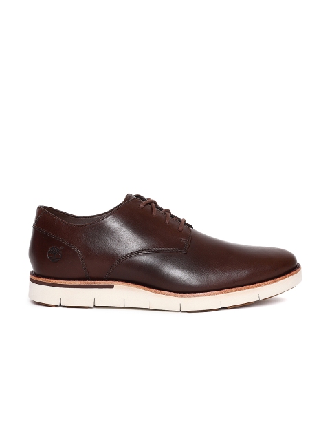 

Timberland Men Brown PRESTON HILL Leather Derbys