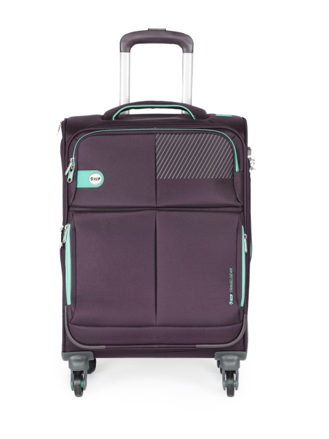 

VIP Unisex Purple ELANTRA 4W EXP STROLLY 69 Medium Trolley Bag