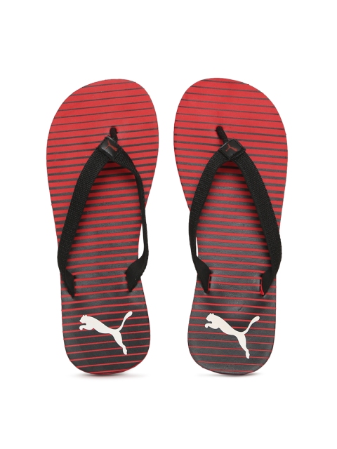 

Puma Unisex Red Thong Flip Flops