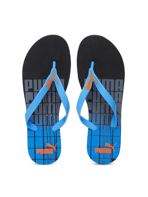 

Puma Men Blue & Black Printed Grand DP Flip-Flops