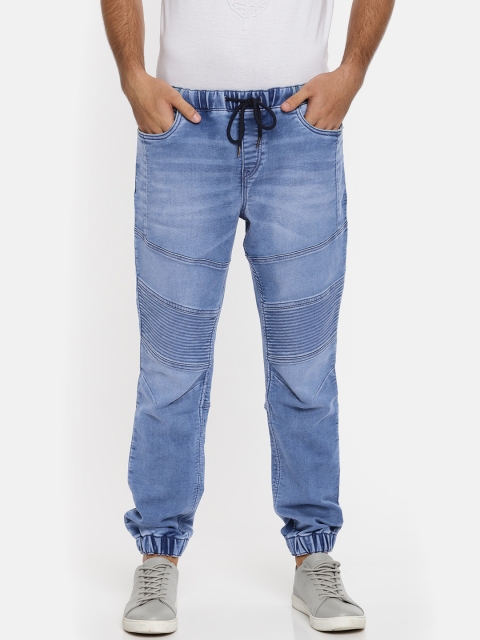 

Ecko Unltd Men Blue Jogger Mid-Rise Clean Look Stretchable Jeans