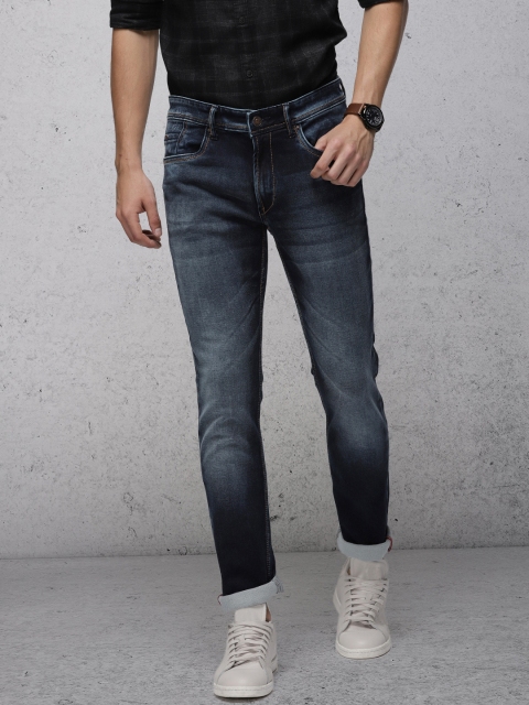 

Ecko Unltd Men Blue Super Slim Fit Mid-Rise Clean Look Stretchable Jeans
