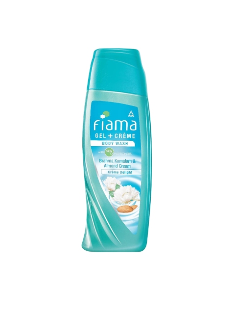 

Fiama Women Brahma Kamalam & Almond Cream Gel+Creme Body Wash 200 ml, Blue