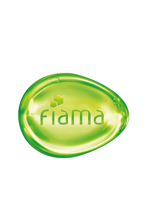 

Fiama Women Set of 3 Clear Spring Lemongrass & Jojoba Gel Bar, Green