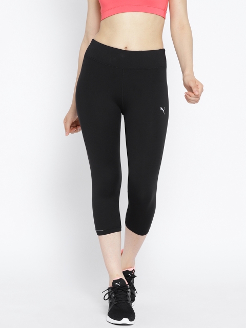 

Puma Black Core-Run Solid 3/4 Tights