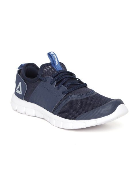 

Reebok Men Navy Blue Mesh Hurtle Running Shoes