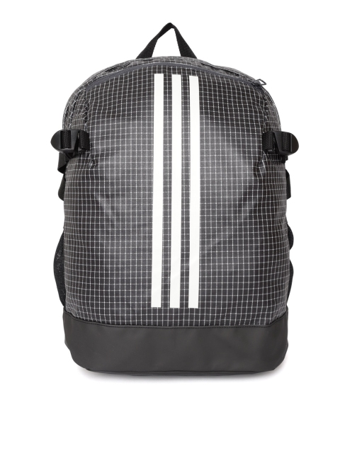 

ADIDAS Unisex Charcoal Grey Printed Power Fabric Backpack