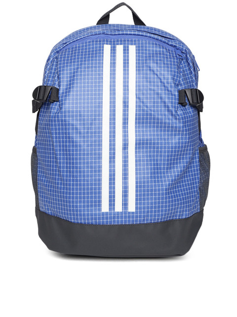 

ADIDAS Unisex Blue & White Power Checked Laptop Backpack
