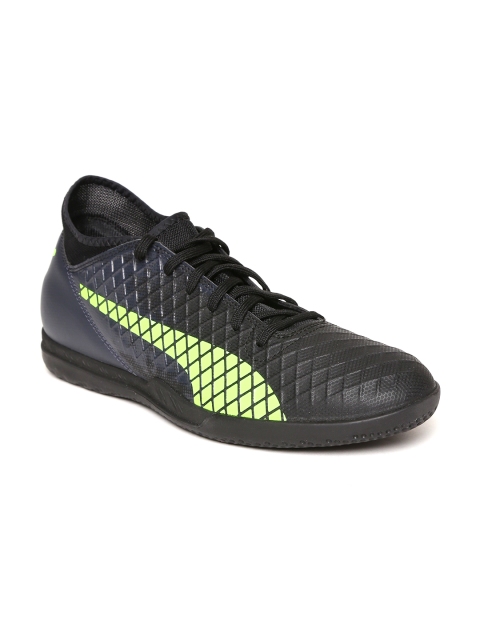 

Puma Men Black Future 18.4 Indoor Training Football Shoes