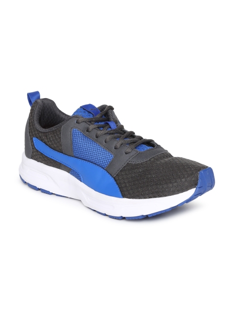 

Puma Men Grey & Blue Deng IDP Sneakers