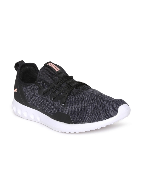 

Puma Women Charcoal Carson 2 X Knit IDP Running Shoes