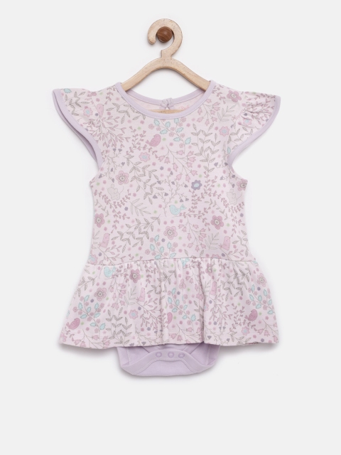 

Babysafe Girls Pink Printed Romper