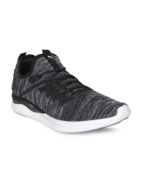 

Puma Men Grey IGNITE Flash evoKNIT Running Shoes