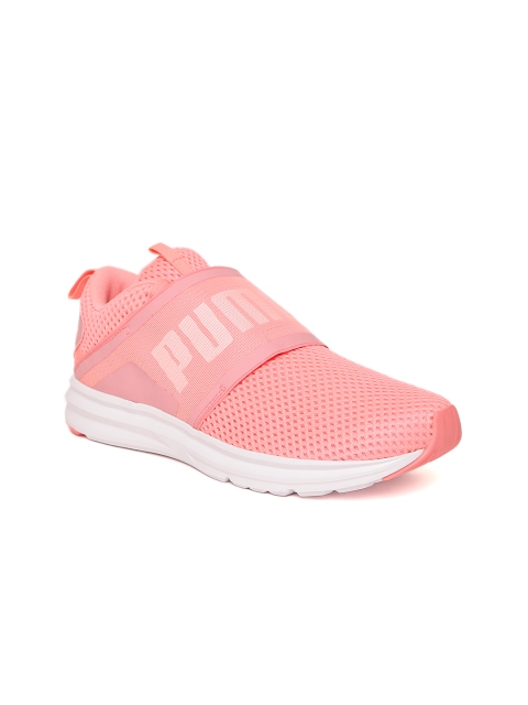 

Puma Women Pink Enzo Strap Mesh Wn s Running Shoes