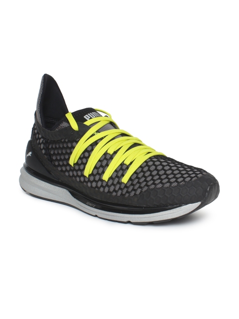 

Puma Men Black IGNITE Limitless NETFIT NC Mid-Top Running Shoes