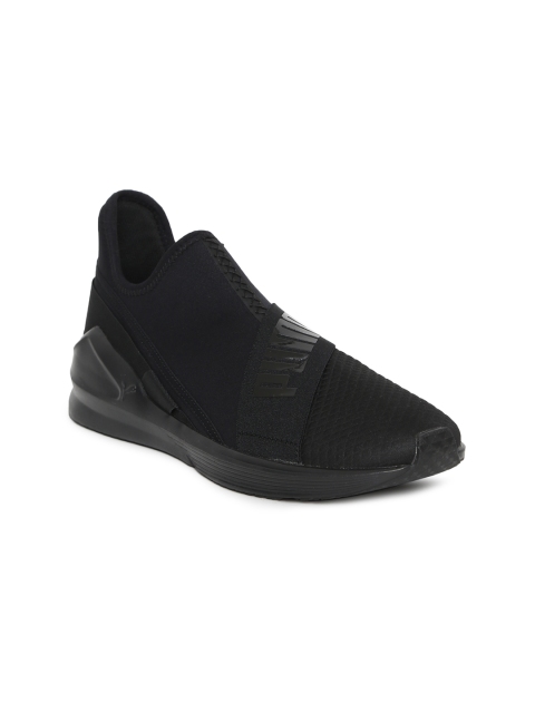 

Puma Women Black Fierce Slip-On Wn s Mid-Top Running Shoes