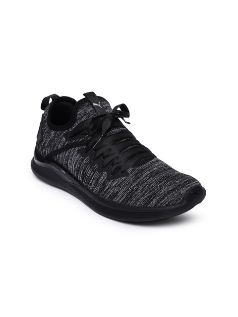 

Puma Women Charcoal IGNITE Flash evoKNIT Satin EP Wn s Running Shoes
