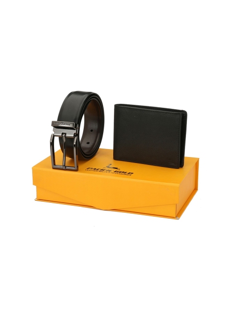 

Pacific Gold Men Brown & Black Accessory Gift Set