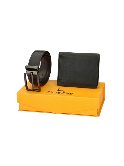 

Pacific Gold Men Black Accessory Gift Set