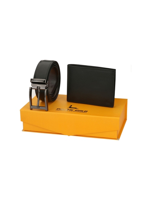 

Pacific Gold Men Brown & Black Accessory Gift Set