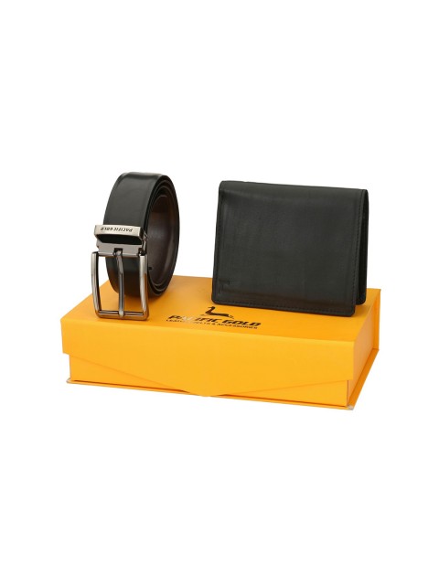 

Pacific Gold Men Brown & Black Accessory Gift Set