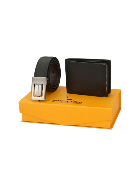 

Pacific Gold Men Black Accessory Gift Set
