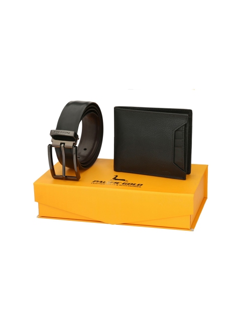 

Pacific Gold Men Black Accessory Gift Set