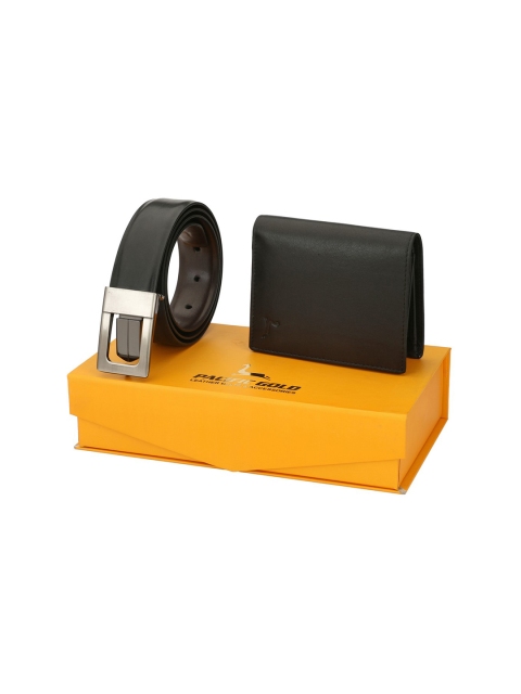 

Pacific Gold Men Black Accessory Gift Set