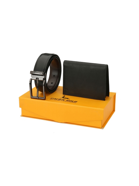

Pacific Gold Men Black Accessory Gift Set