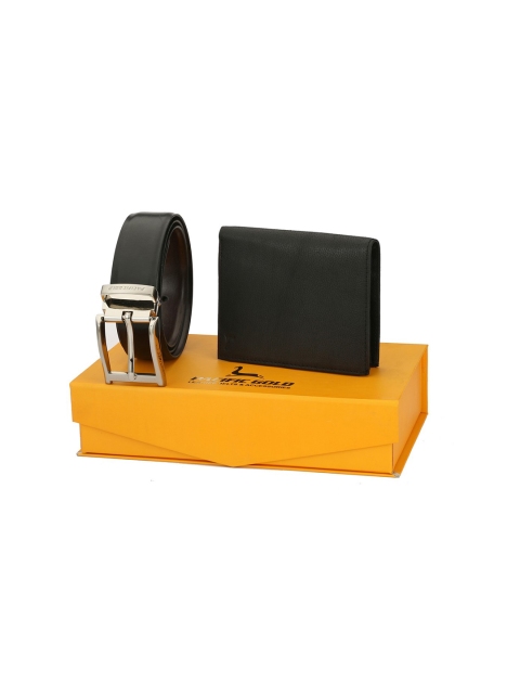 

Pacific Gold Men Brown & Black Accessory Gift Set