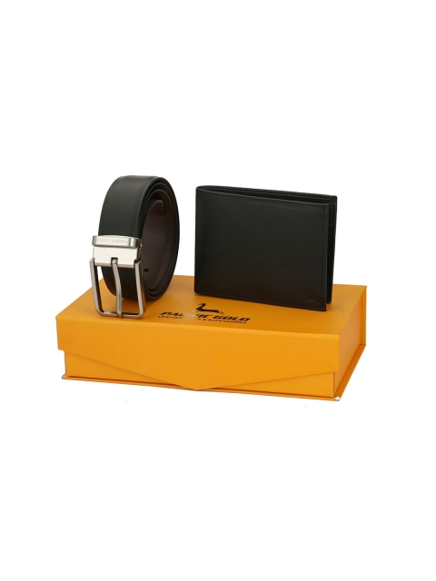 

Pacific Gold Men Black Accessory Gift Set