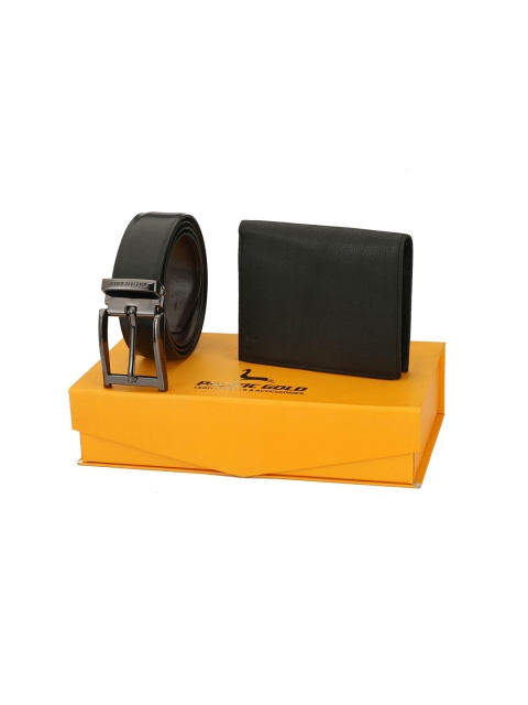 

Pacific Gold Men Brown & Black Accessory Gift Set