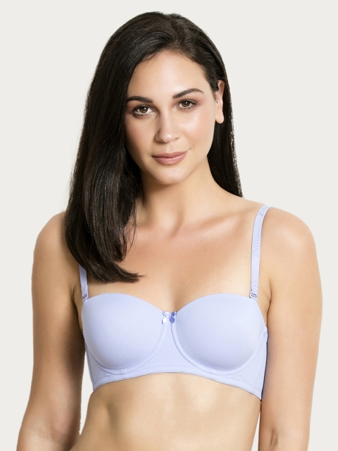 

Zivame Lavender Solid Underwired Lightly Padded T-shirt Bra ZI1133COREPURPL