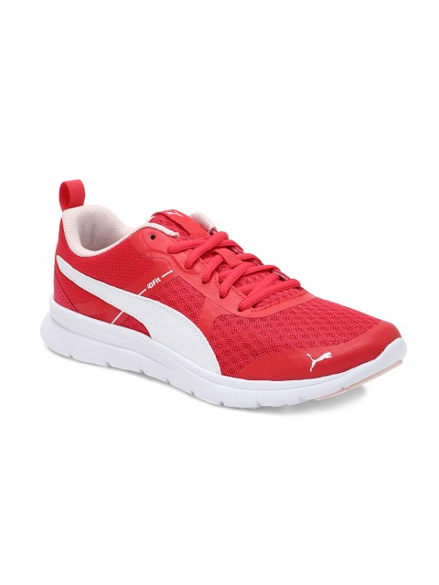 

Puma Unisex Pink Flex Essential Sneakers