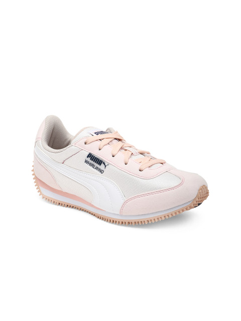 

Puma Unisex Peach-Coloured Whirlwind Mesh Running Shoes