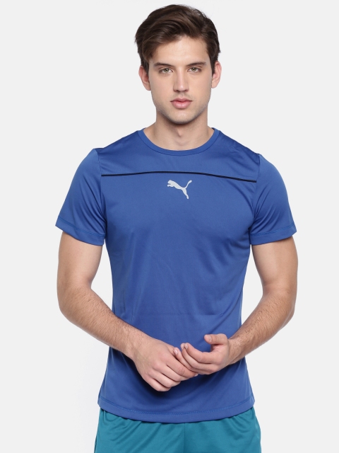 

Puma Men Blue Active Tec T-shirt