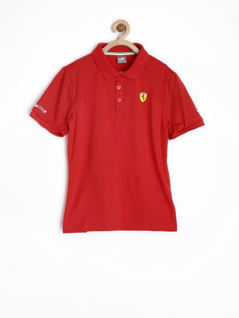 

Puma Boys Red Ferrari SF Polo T-shirt