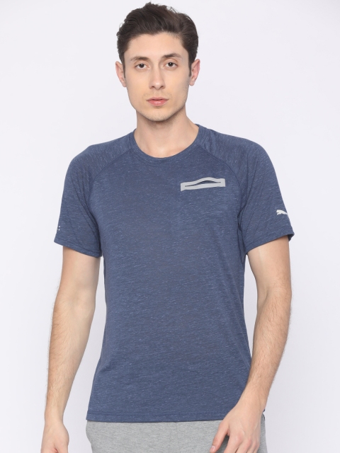 

Puma Men Blue Solid Energy S S T-shirt