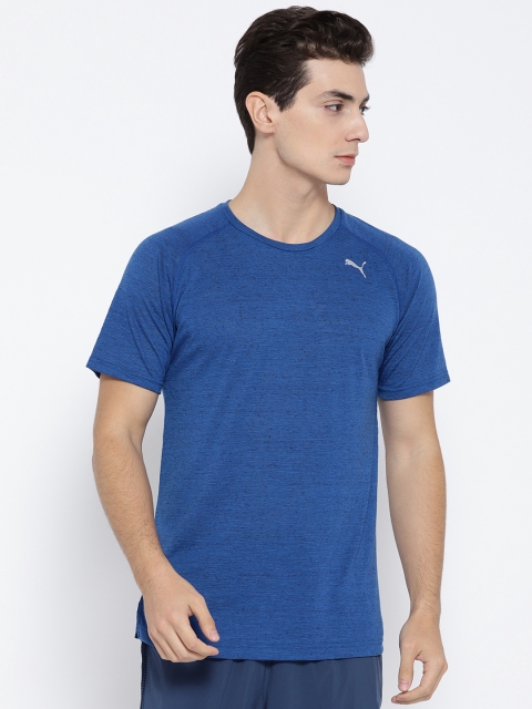 

Puma Men Blue Solid Energy Ess T-shirt