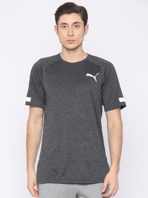 

Puma Men Charcoal Grey BND Tech SS T-shirt